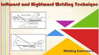 Leftward and rightward welding techniques [upl. by Tlihcox438]