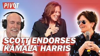 Scott Galloway Explains Why Young Men Should Vote for Kamala Harris  Pivot [upl. by Inalaehon594]