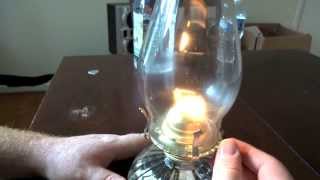 How to Use  Fill  Light an Oil Lamp or Oil Lamp How to Video [upl. by Aynik57]