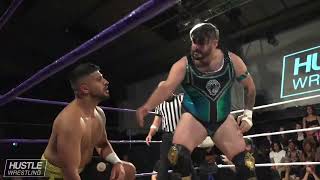 Rocco Garzya vs Hari Singh Highlights  Hustle Wrestling 10102023 [upl. by Ahcrop]