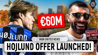 €60M Hojlund Offer  Man United News [upl. by Attevaj]