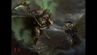 Jaghatai and Mortarion throw down in the ruins of Prospero [upl. by Waldo]