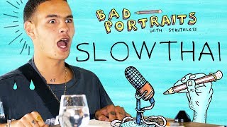 The slowthai interview in which he gets a tattoo  Bad Portraits [upl. by Madelene785]