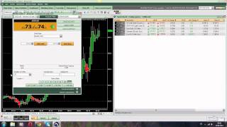 Live Scalping two trades in the DAX 10 april 2014 [upl. by Ennaus]