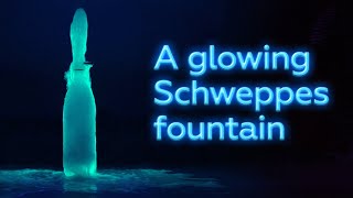 How to make a glowing tonic water fountain [upl. by Atnovart]