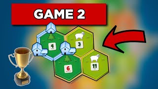 Tournament Game 2 Retired Catan Pro Plays His First Tournament in Months… [upl. by Aysahc]