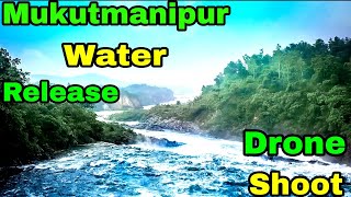 Mukutmanipur Dam Water Release  Mukutmanipur Drone View  Mukutmanipur Status [upl. by Friedly]