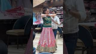 lehenga saree weddingseason haldi viral sangeet sharara relatable bride fy trendingreels [upl. by Enilemme]