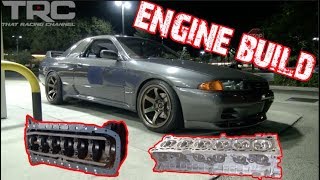 Skyline RB32 Engine Build  TRC R32 GTR Episode 5 [upl. by Shadow]