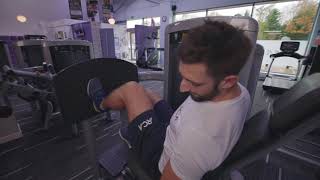 Seated Leg Press Single Leg  RCA Fitness [upl. by Cozmo]