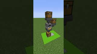 Automatischer Ofen in Minecraft Tutorial shorts [upl. by Onailerua14]