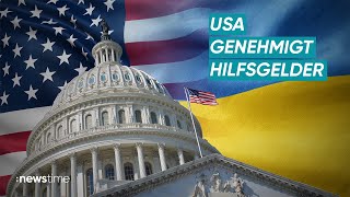 Verteidigung der Ukraine USSenat beschließt Hilfsgelder [upl. by Lisk]