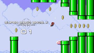 SUPER MARIO BROS X  1  Nymena  Flappy Mario ♦ Lets Play Your Level [upl. by Ecyac]