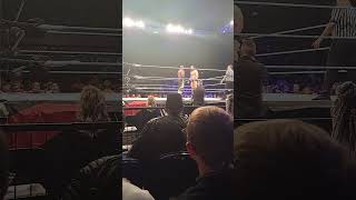 DREW MCINTYRE amp BOBBY LASHLEY FACE TO FACE AT WWE LIVE NOTTINGHAM 2023 wwe wrestling trending [upl. by Gefell]