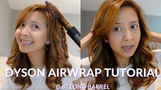 Best Dyson Airwrap Barrels For Straight and Thin Hair New 08quot Barrels  Tiana Le [upl. by Nettirb198]