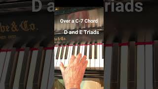 Triad Pair Lick Tutorial jazzpiano jazz pianotutorial [upl. by Lashonda820]