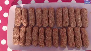 BOSANSKI CEVAPI RECEPT NA NAS NACIN I ROSTILJ NA SELU PREUKUSNI Bonus izum za cevape [upl. by Elana330]