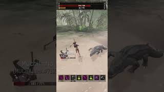 Conan Exiles  Katanas Skills shorts pvp conanexiles [upl. by Tuinenga191]