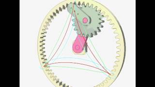 Loci in Epicyclic gearing A3 [upl. by Yllrebmik]