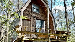 Clarkesville Aframe Cabin 2 in North Georgia Mountains [upl. by Roscoe]