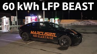 Tesla Model 3 SR 60 kWh 1000 km challenge [upl. by Dickman]