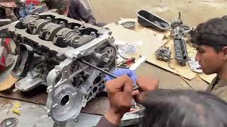 Toyota 1KZTE Engine Overhaul I Pakistan I Man With Yellow 4x4 I Toyota BJ40 [upl. by Vigor905]