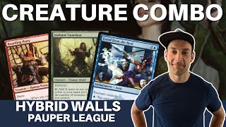 DEFENDER STAMPEDE  This MTG Pauper deck looks to combo off using Walls that generate tons of mana [upl. by Tebor]