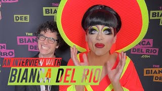 I interview Bianca Del Rio at RuPauls DragCon 2024 [upl. by Acirretal]