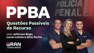 Concurso Polícia Penal BA Questões Passíveis de Recurso [upl. by Bram]