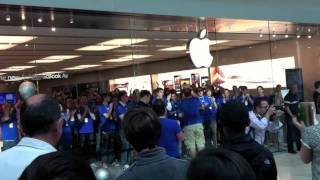 Apple Store Opening Festival Place Basingstoke [upl. by Colburn]