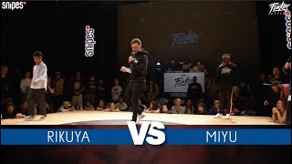 SNIPES FUNKIN STYLEZ 2019  HEROKIDZ SEMI FINAL 2  RIKUYA vs MIYU [upl. by Akimad]