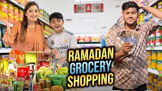 রাকিবের সব টাকা শেষ রমজানের বাজার করে  Ramadan Grocery Shopping  Nusrat Jahan Ontora  Rakib [upl. by Cchaddie]