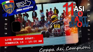 Live stream ASI GOKART SHOW 2024  Pista Azzurra Jesolo [upl. by Anirahc]