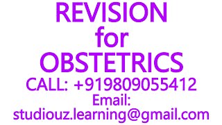 REVISION for OBSTETRICS MBBS MEDICINE ANATOMY BIOCHEMISTRY PHARMACOLOGY PATHOLOGYMICROBIOLOGY [upl. by Nilla522]