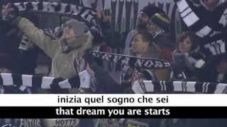 Juventus Theme Song  Storia Di Un Grande Amore  with Lyrics and Translation [upl. by Calida]