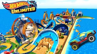 Experience the ultimate thrill on my new custom tracks in Hot Wheels Unlimited [upl. by Notxarb]