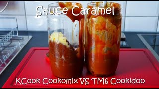 sauce au caramel Kcook Cookomix VS Thermomix TM6 Cookidoo [upl. by Romilda]