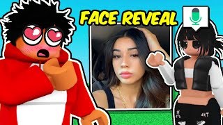 Roblox VOICE CHAT But Strangers FACE REVEAL [upl. by Kamin]