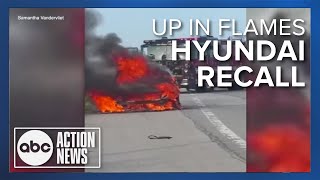 Hyundai recalls over 44K SUVs over fire risk [upl. by Cleveland]