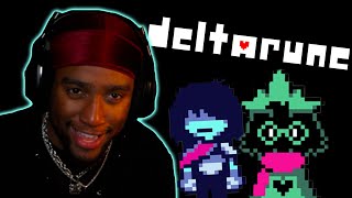 Its 2023 and Ive NEVER Listened to the DELTARUNE Chapter 1 OST [upl. by Atinas]