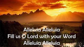 Gospel Acclamation Alleluia Live Recording With lyrics Music Maria Guzzo [upl. by Leone]