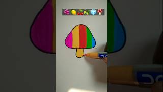 Mushroom drawing shortvideo satisfying ytshorts shivcreativearts [upl. by Sarson225]