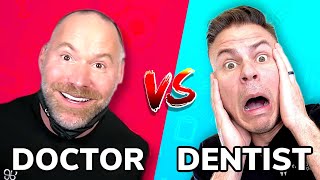 Doctor VS Dentist Challenge Who’s SMARTER [upl. by Merce]