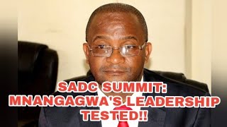 MNANGAGWA UNDER PRESSURE SADC URGED TO INTERVENE IN THIS CRISIS mnangagwa latest news today [upl. by Trilley]