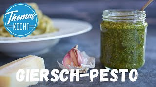 Giersch Pesto selber machen  Frühling im Glas [upl. by Nodnart]