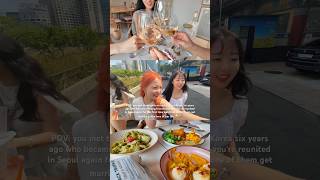 Full circle moment 🥹💕 girlhood friendship korea vlog minivlog studyabroad seoul wedding [upl. by Crespi]