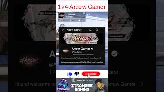 1v4 Arrow Gamer in My Lobby😱 gaming bgmi pubgmobile short shorts ytshorts arrowgamer op [upl. by Dearman714]