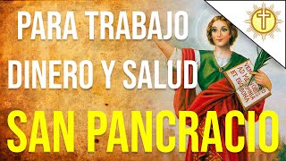 Oración a San Pancracio para conseguir trabajo rápido DINERO Y SALUD✝️ [upl. by Isa]