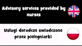 TRANSLATE IN 20 LANGUAGES  Advisory services provided by nurses [upl. by Farrow]