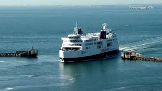 Ferry boats Denmark and Germany Femernbelt [upl. by Ivatts626]